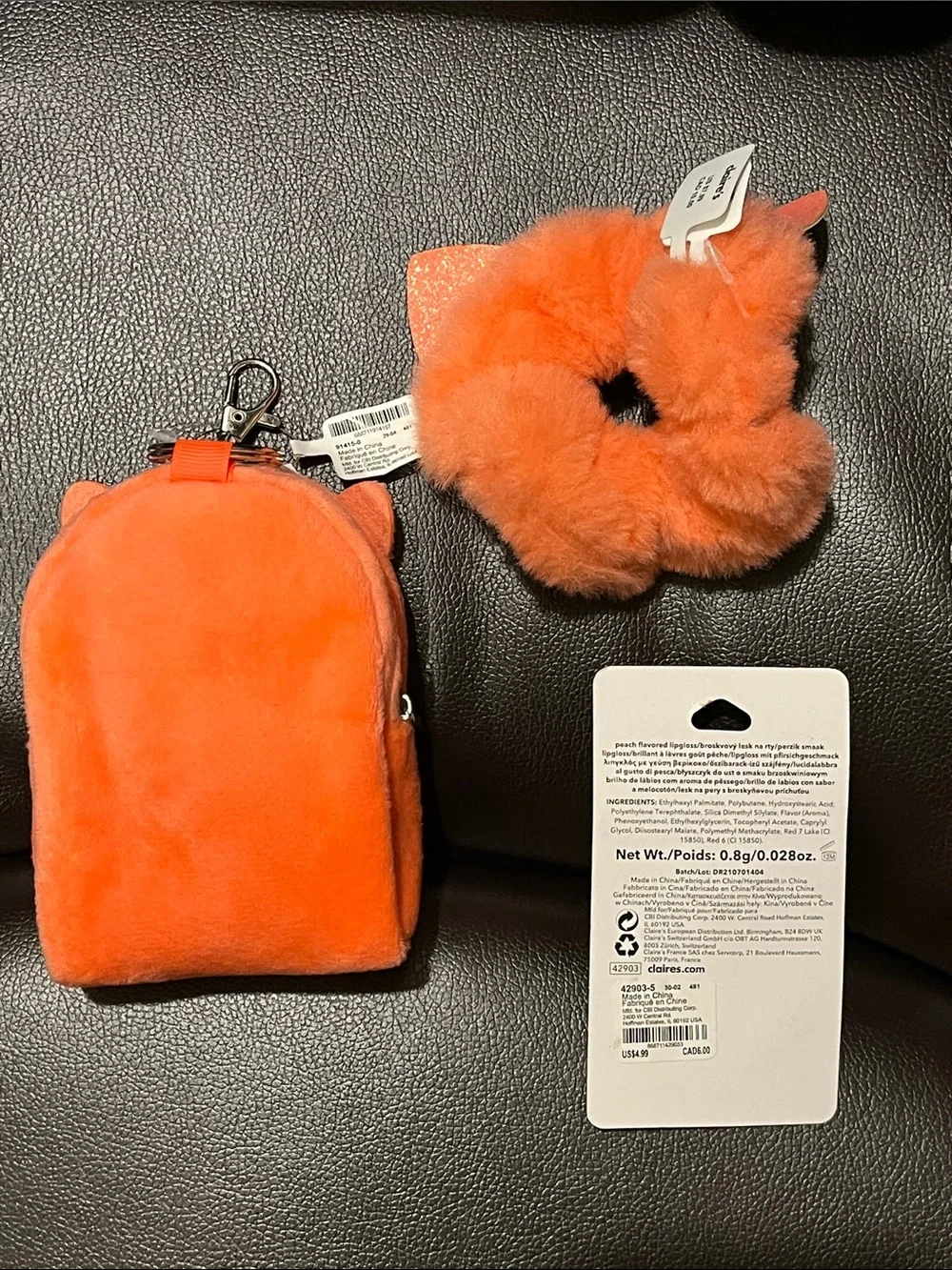 Claires claire’s orange